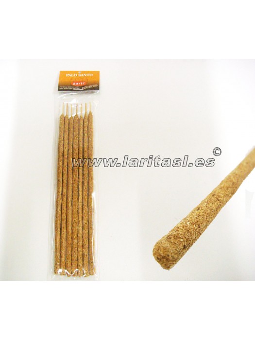 Incienso Orgánico Palo Santo Varillas (7 varillas) Producto de Perú